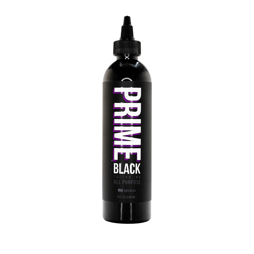 Prime - Black - Tattoo Ink 8oz