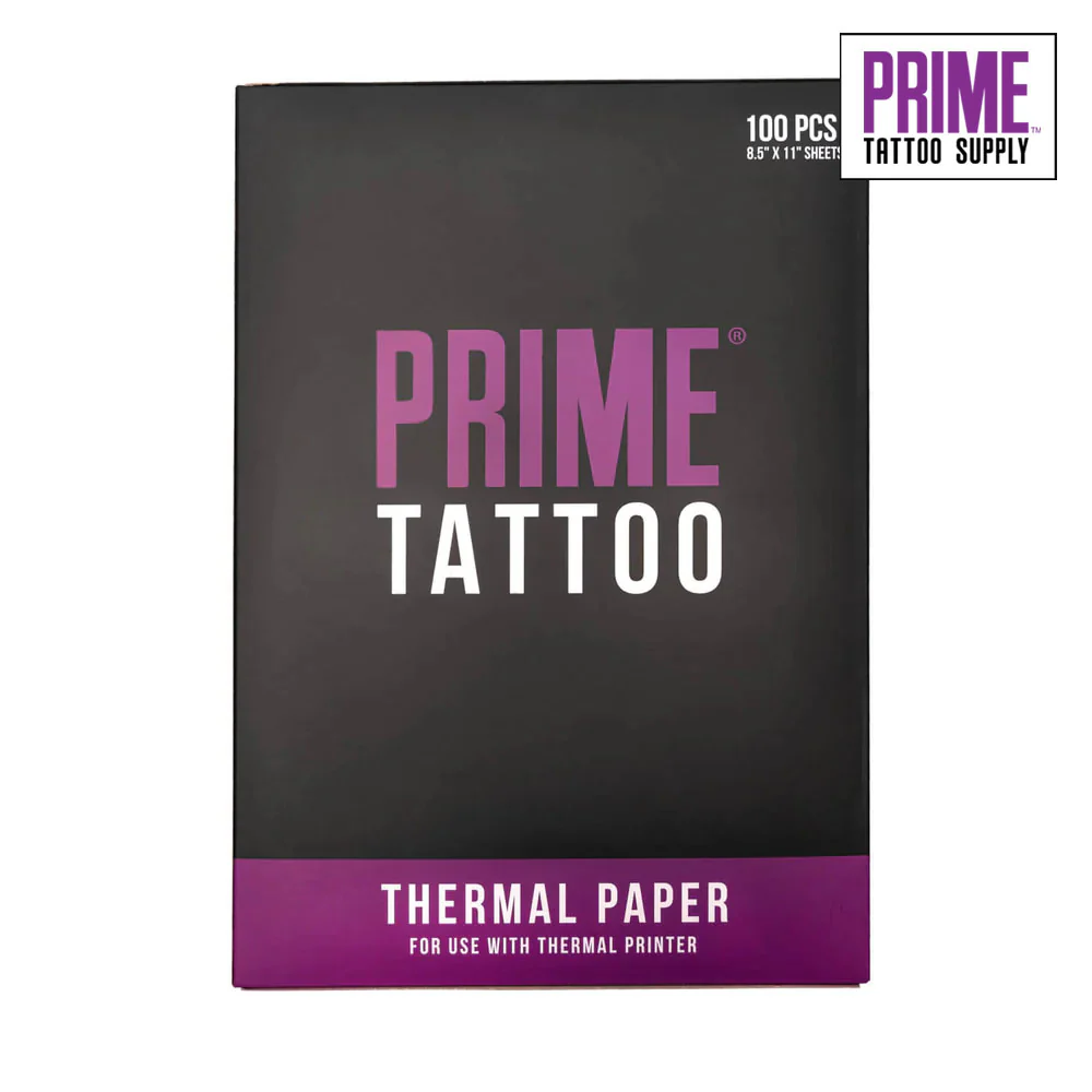 Prime Tattoo - Thermal Tattoo Transfer Paper (100pcs/8"x11")