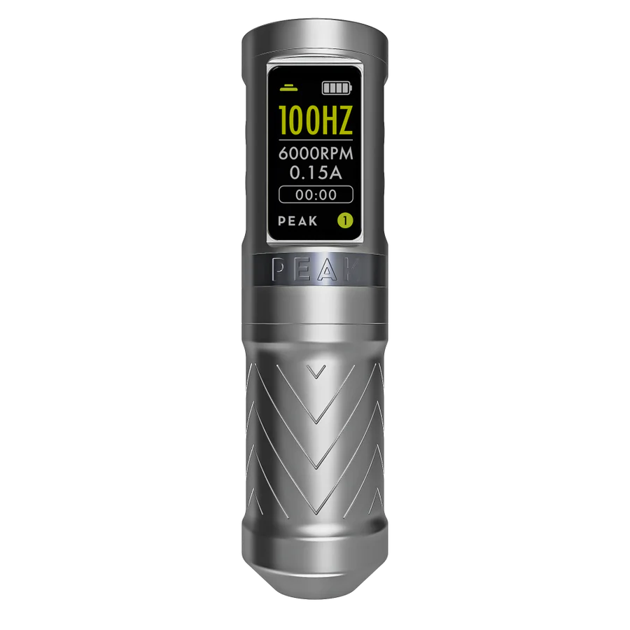Peak Solice Ergo Tattoo Machine - 4mm Stroke Matte Grey