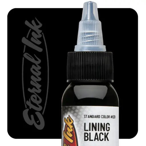 [E01-8] Eternal-Lining Black-8oz