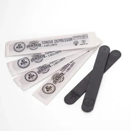 [JBS-IE-TDS-B]  Jet Black -TONGUE DEPRESSORS - BOX OF 100- STERILIZED